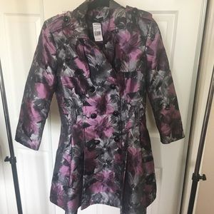 GEORGIOU STUDIO purple orchid jacket w/detail sz 2